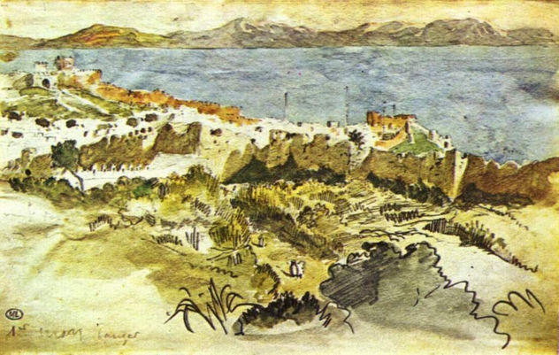 La bahía de Tanger en Marruecos