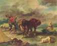 El marroquí y su caballo