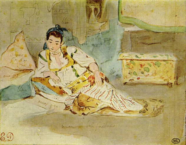 Women of Algiers (Study)