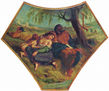 Palais Bourbon, painting in the dome of Theology, scene