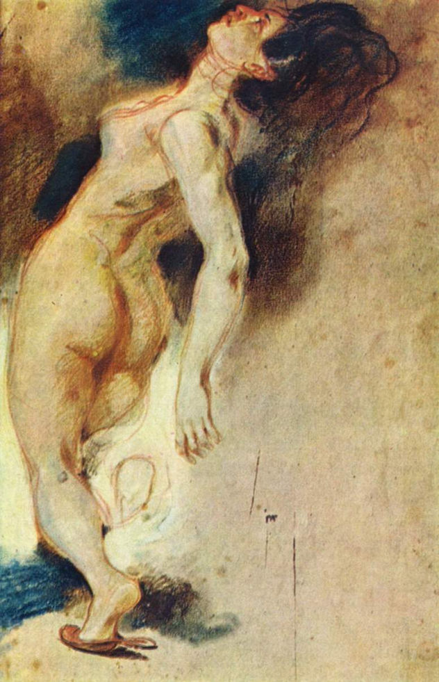 Muerte de Sardanápolo (estudio)