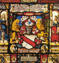 Wappenscheibe der...