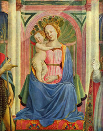 Marienaltar, escena
