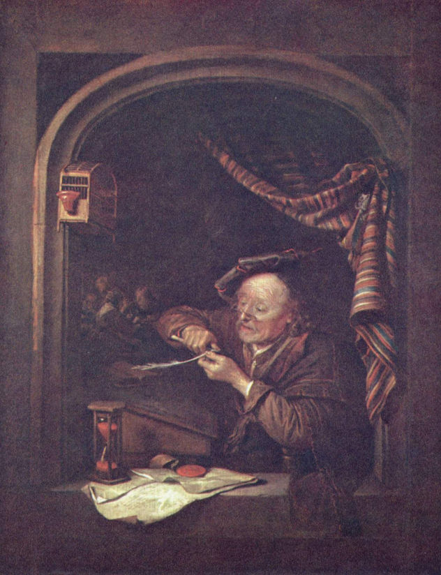El viejo maestro de escuela