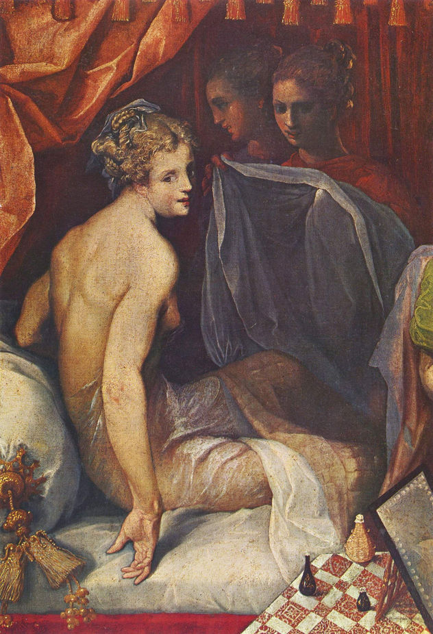 The Rising of a Lady, Detail