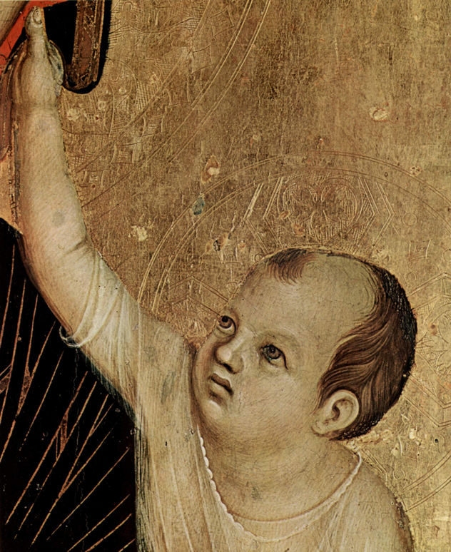 Madonna di Crevole, escena