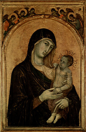 Madonna con ángeles