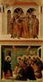 Maestà, Altarpiece of the Cathedral of Siena, reverse, main register with scenes of the Passion of Christ, scenes