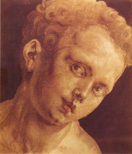 Child's Head,...
