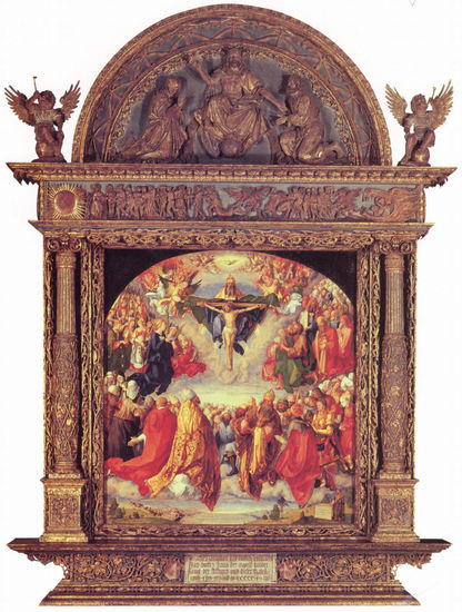 Landauer Altar, interior, scene 