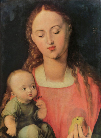 María con el Niño 