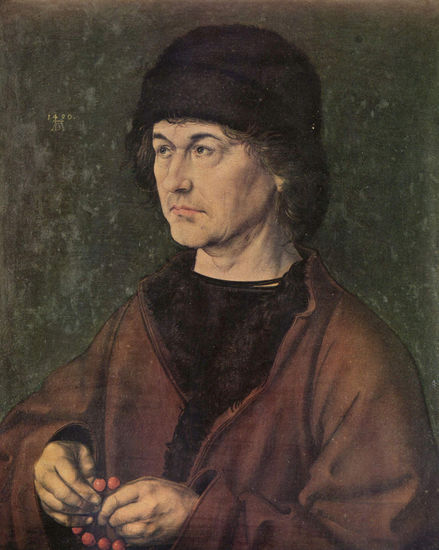 Retrato de Albrecht Durero el viejo 