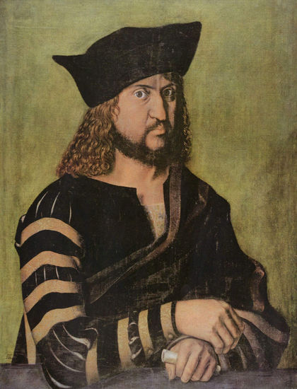 Portrait of Frederick the Wise, Elector of Saxony 