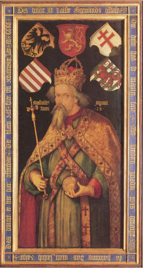 Portrait of Emperor Sigismund 