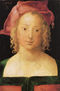 Portrait of a Young Woman with a Red Cap