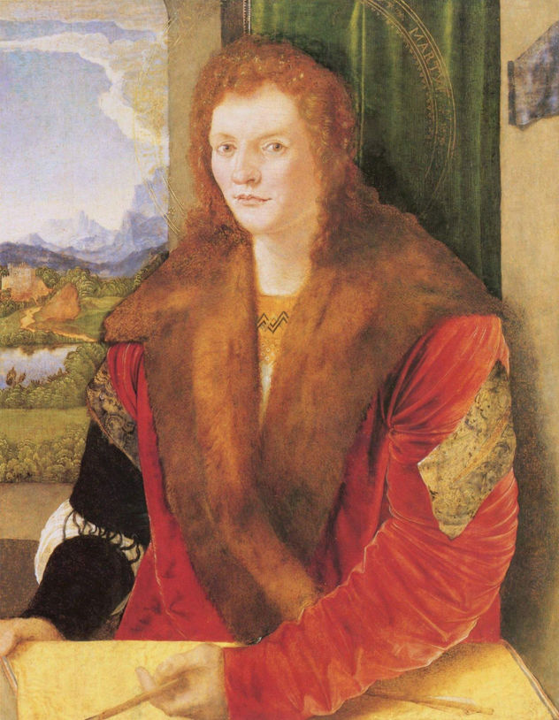 Portrait of an Unknown Man in a Red Coat