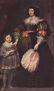 Retrato de Charlotte Butkens, señora de Anoy, con su hijo
