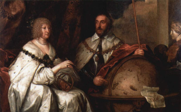 Portrait of Thomas Howard, Earl of Arundel and his wife Alathea Talbot 