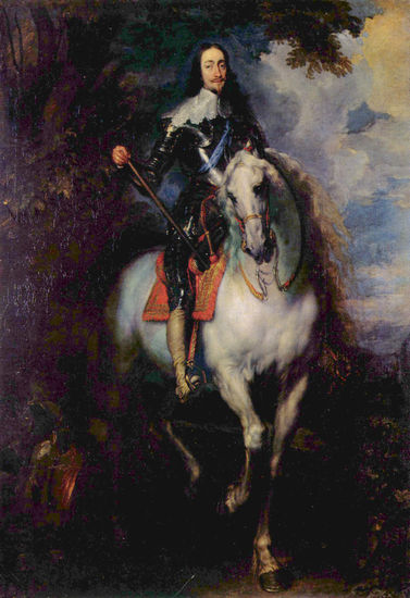 Porträt Karl I., König von England 