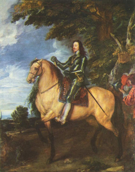 Portrait of Charles I, King of England, on Horseback 