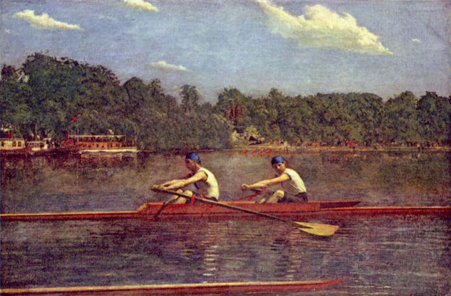 Los hermanos Biglen en la regata 