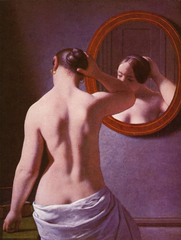 Rückenakt (Morning Toilette)