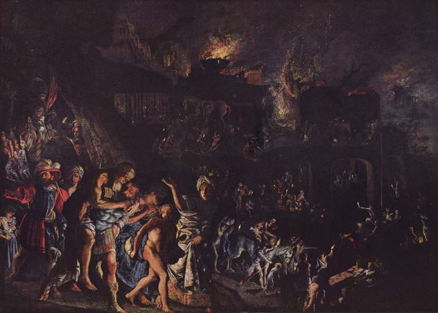 El incendio de Troya