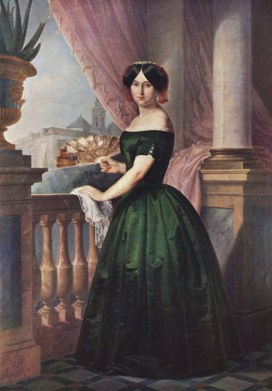 Porträt der Doña Josefa García Solis 