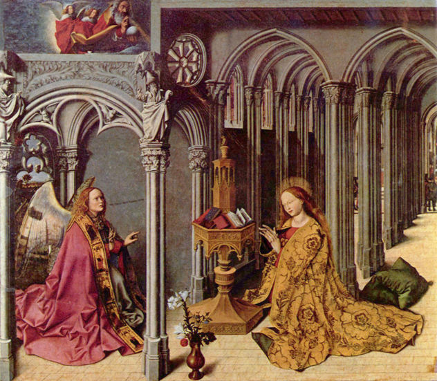 Altar de la proclamación, tabla central