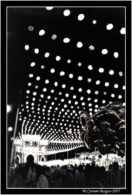 Real de la feria de Málaga, 1987