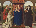 La Madonna con el cartujano