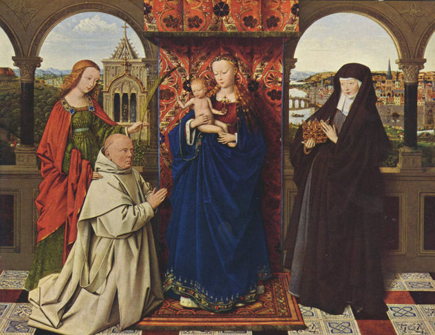 The Madonna with the Carthusian Monk