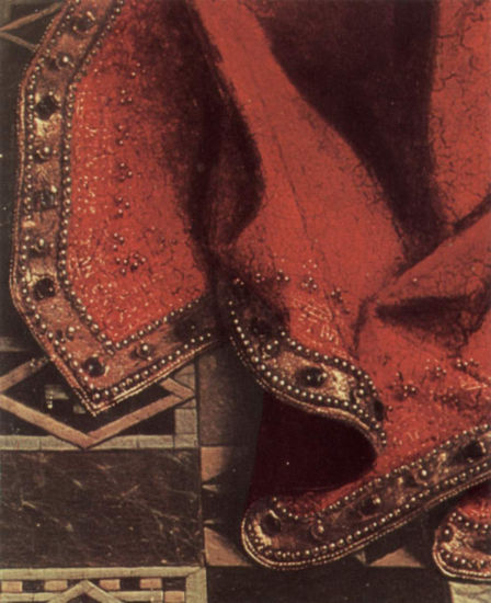 Madonna of Chancellor Nicholas Rolin, Detail 