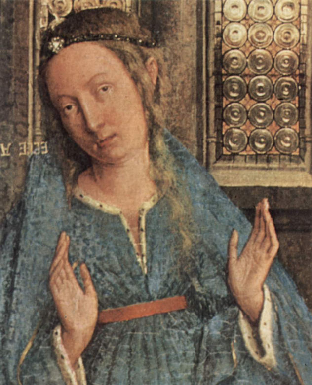 Maria Verkündigung, Detalle