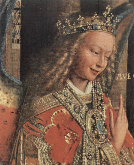 Maria Anunciación, Detalle 