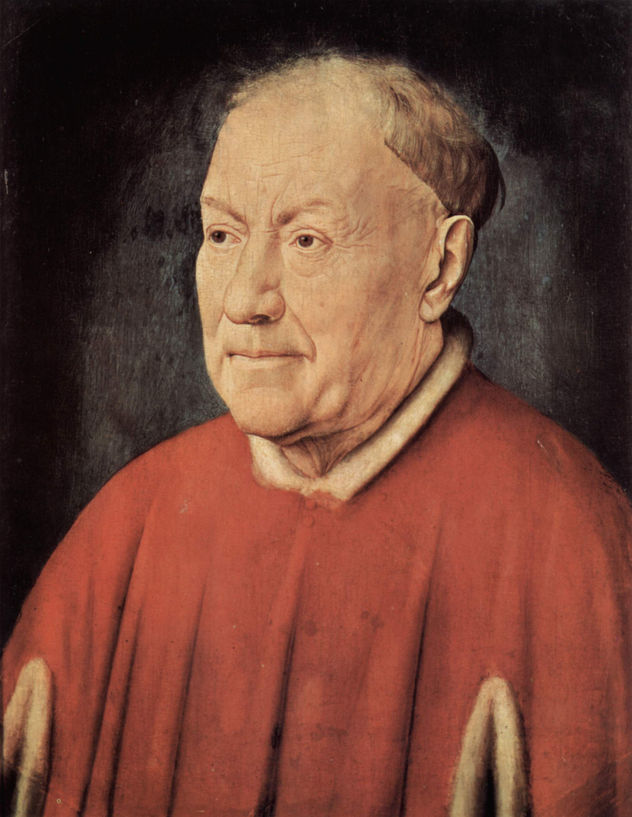 Porträt des Kardinal Nicholaes Albergati