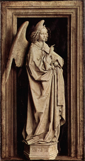 Annunciation Angel (Thyssen Annunciation) 