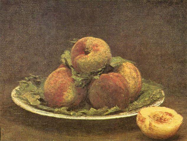 Still Life with Peaches 