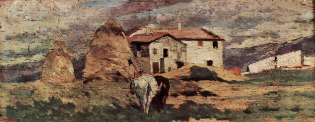 Country House in Livorno Landscape 