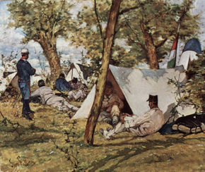 El campamento de campo