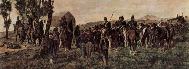 El Príncipe Amadeo Feritio en Custoza