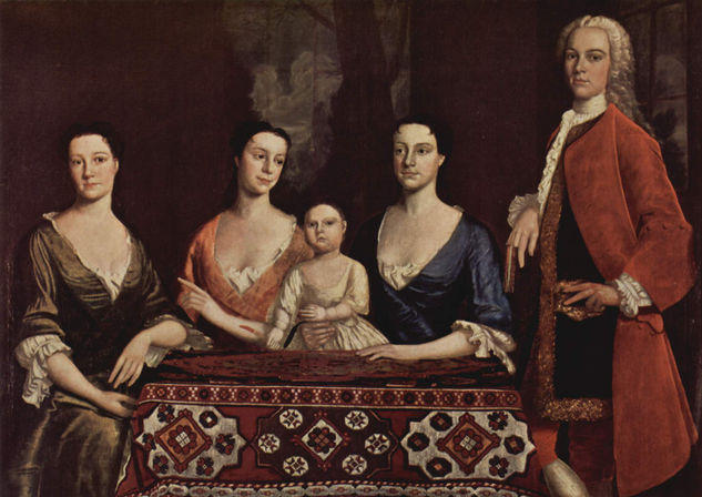 Family Portrait of Isaac Royall 