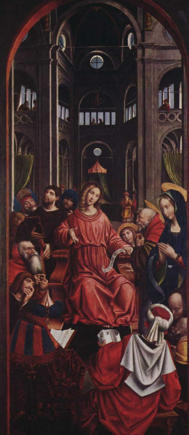 El Cristo de doce años en el Templo
