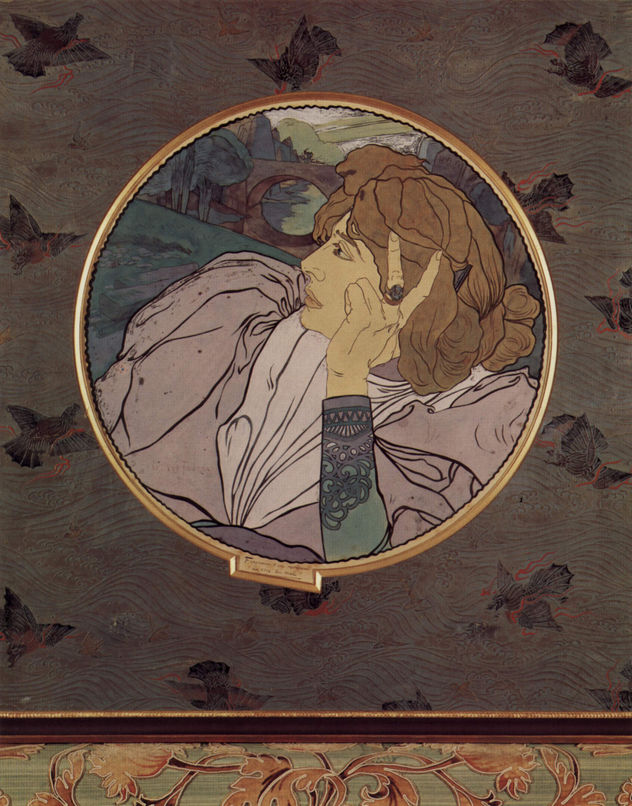 The Voice of Evil or Melancholy, Tondo