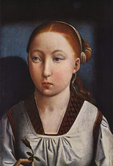 Portrait of a Young Woman (Is it Joanna the Mad?) 