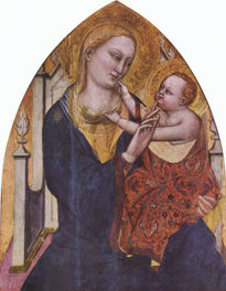 Thronende Madonna
