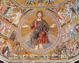Mosaic in the Baptistery of San Giovanni in Florence, scene