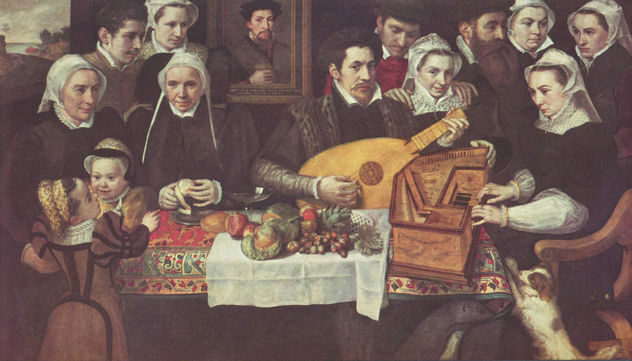 Porträt der Familie van Berchem