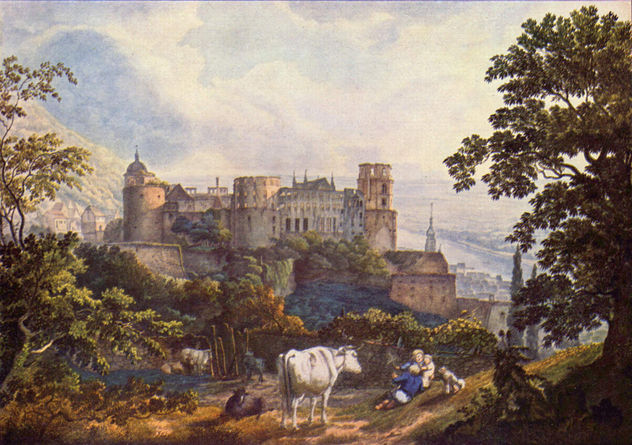 El castillo de Heidelberg