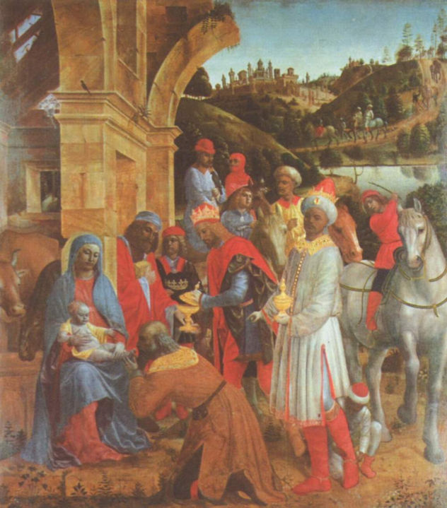 La adoración de los reyes